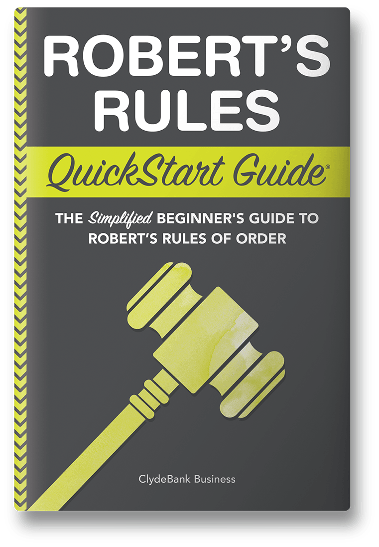 Robert's Rules QuickStart Guide – QuickStart Guides