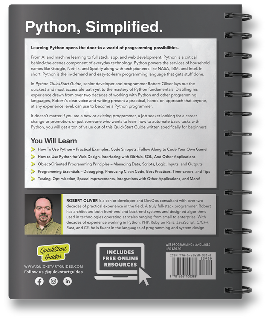 Python Quickstart Guide Quickstart Guides 6463